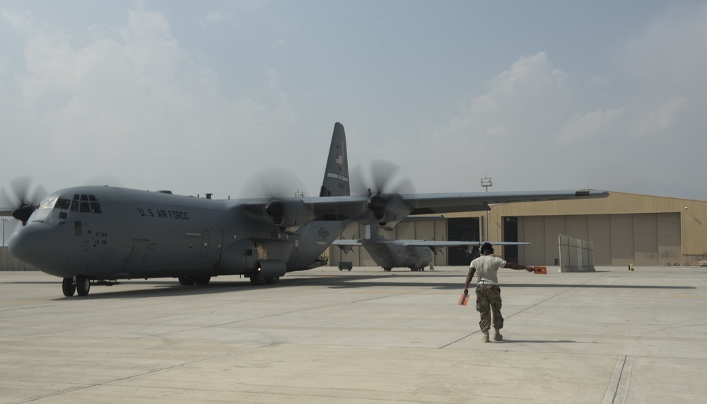 Little Rock C-130s deploy, support military operations in Afghanistan