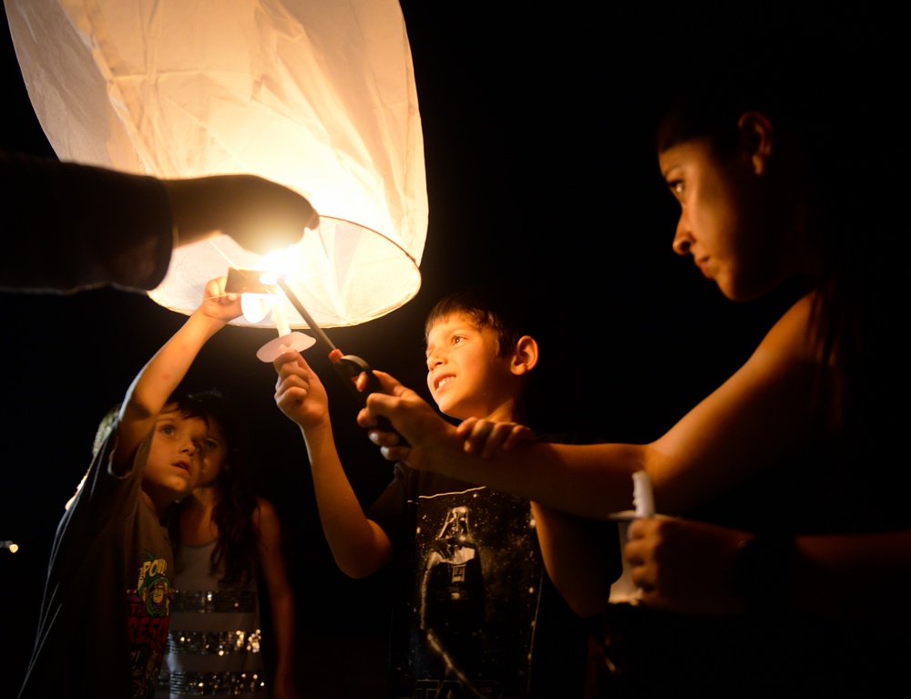 Lights for Lives lights up the sky