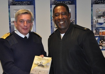 U.S. Navy Scientists Demonstrate Emerging Military Technologies for Top British Admiral