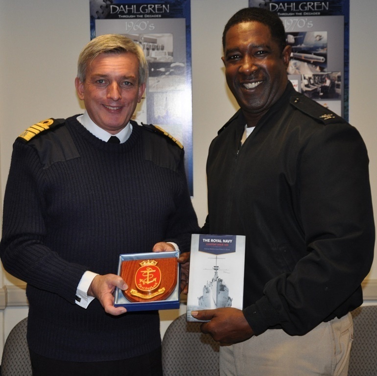 U.S. Navy Scientists Demonstrate Emerging Military Technologies for Top British Admiral
