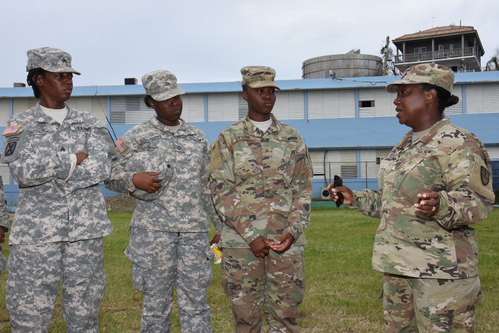 National Guard Soldiers aid disaster relief on St. John