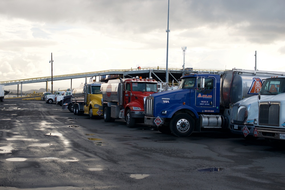 FEMA Provided Power Generators and Fuel Tankers