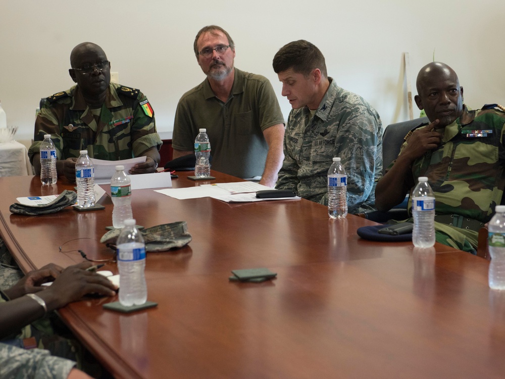 Senegalese CEMGA visits VTANG Munitions Storage