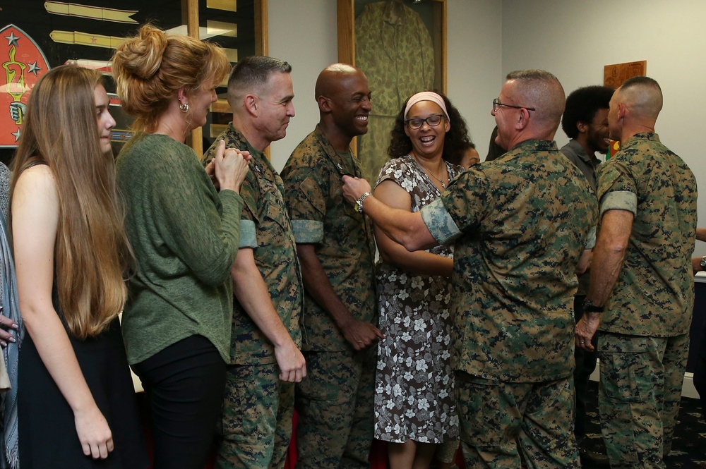 LtCol Ryans and LtCol Walzer Promotion Ceremony