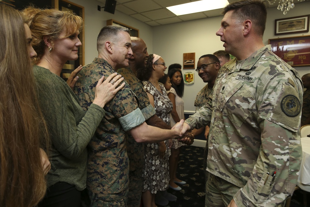 LtCol Ryans and LtCol Walzer Promotion Ceremony