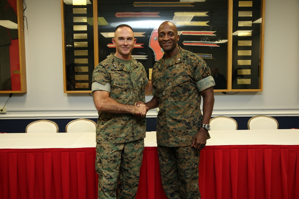 LtCol Ryans and LtCol Walzer Promotion Ceremony