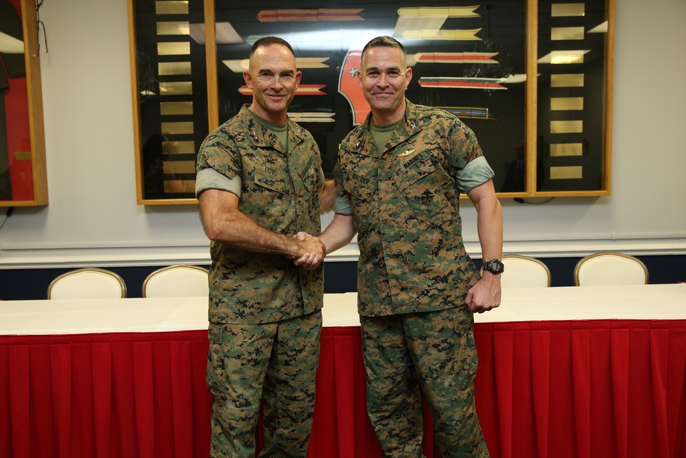 LtCol Ryans and LtCol Walzer Promotion Ceremony