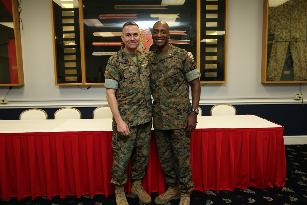 LtCol Ryans and LtCol Walzer Promotion Ceremony