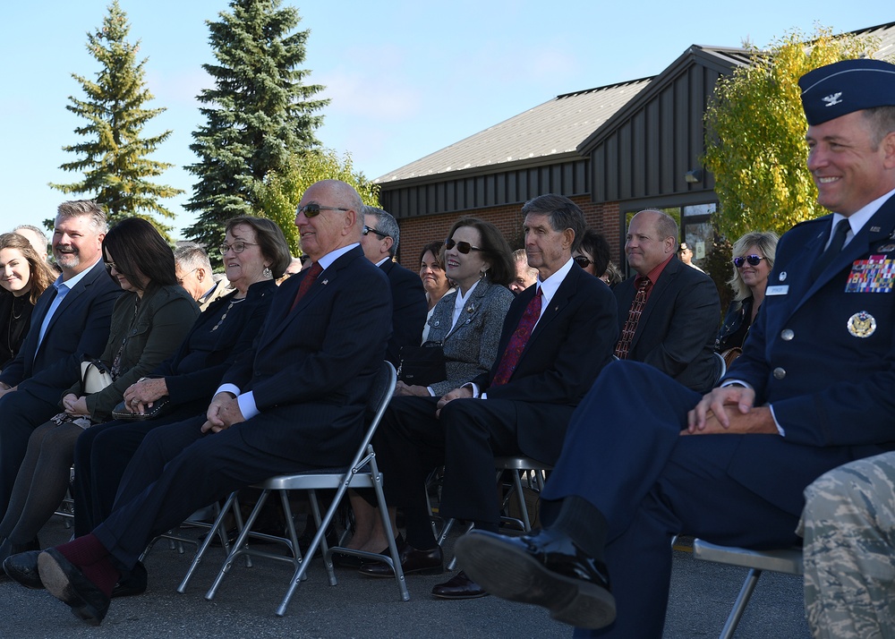 Grand Forks AFB honors local hero