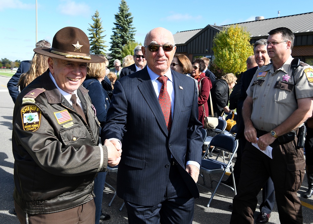 Grand Forks AFB honors local hero