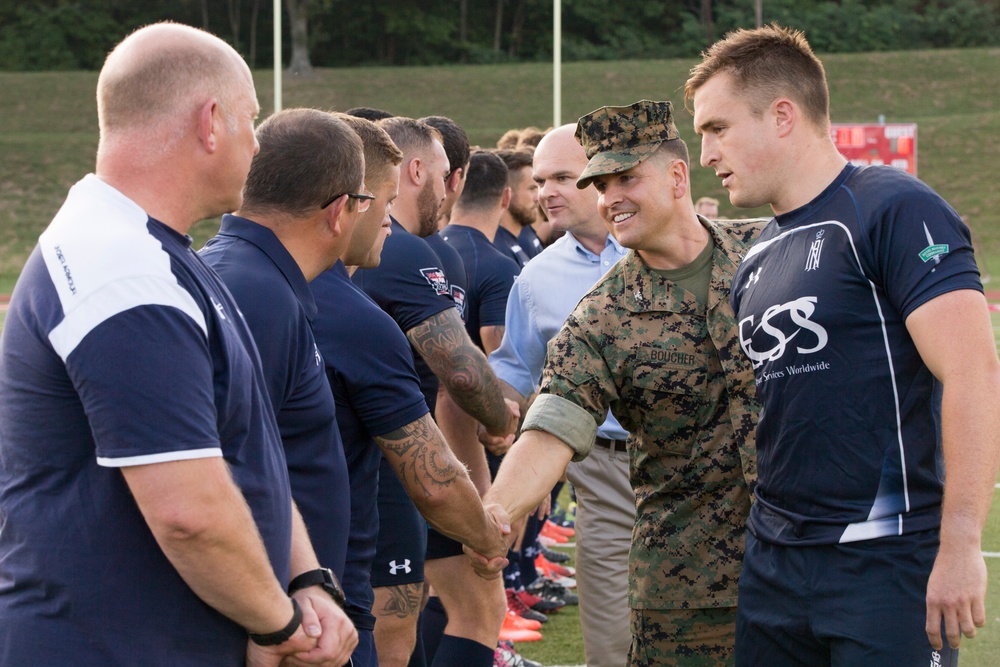 Royal Navy Rugby Team &amp; All Marine Rugby Team Rugby Game