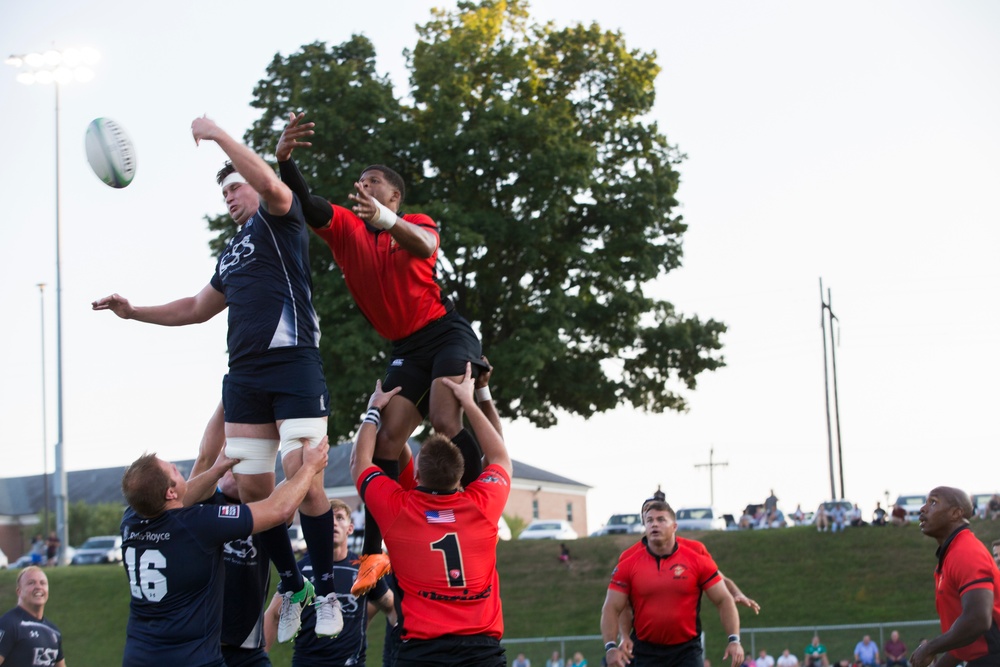 Royal Navy Rugby Team &amp; All Marine Rugby Team Rugby Game