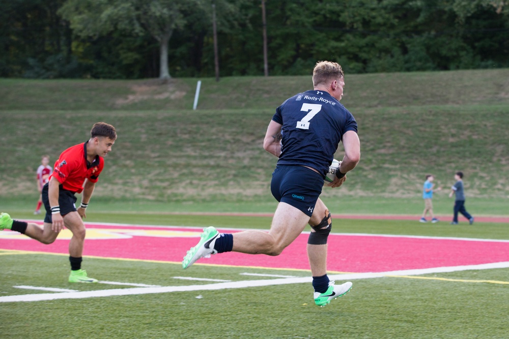 Royal Navy Rugby Team &amp; All Marine Rugby Team Rugby Game