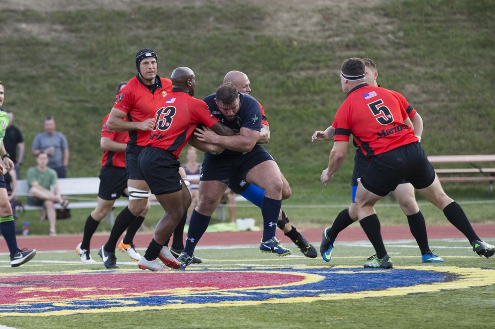 DVIDS Images Royal Navy Rugby Team & All Marine Rugby Team Rugby