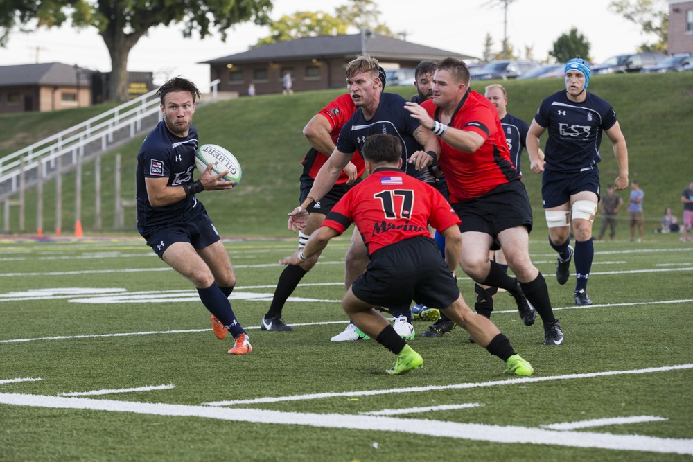 DVIDS Images Royal Navy Rugby Team & All Marine Rugby Team Rugby