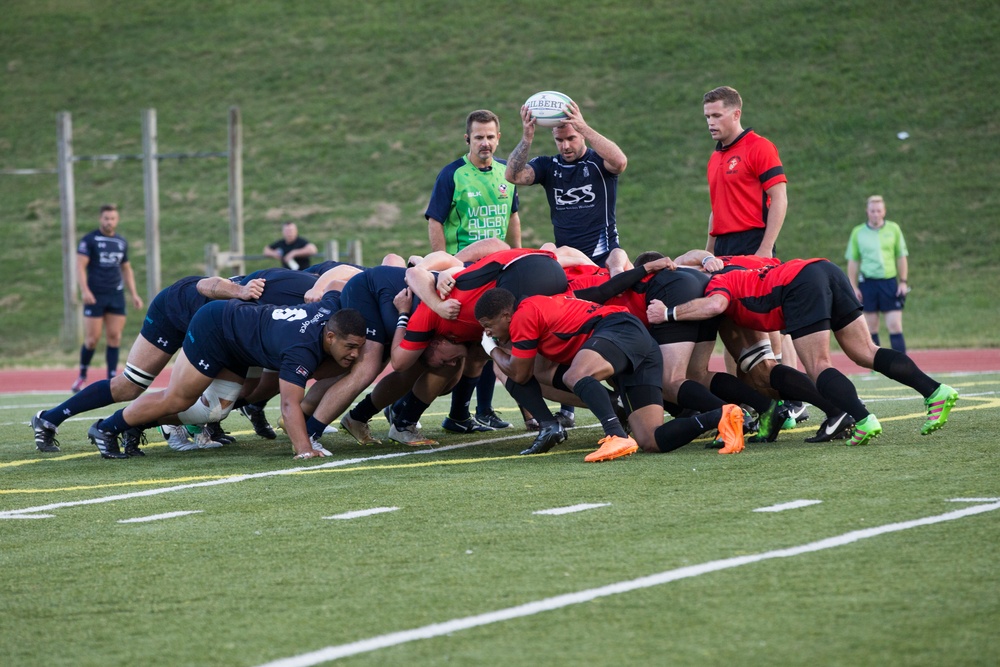 Royal Navy Rugby Team &amp; All Marine Rugby Team Rugby Game