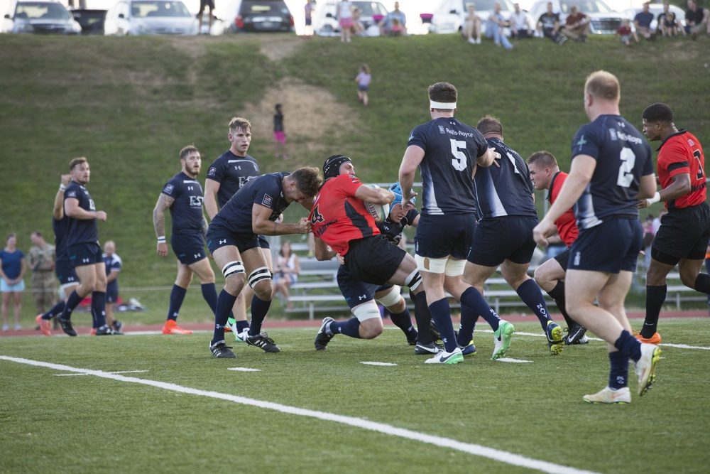 Royal Navy Rugby Team &amp; All Marine Rugby Team Rugby Game