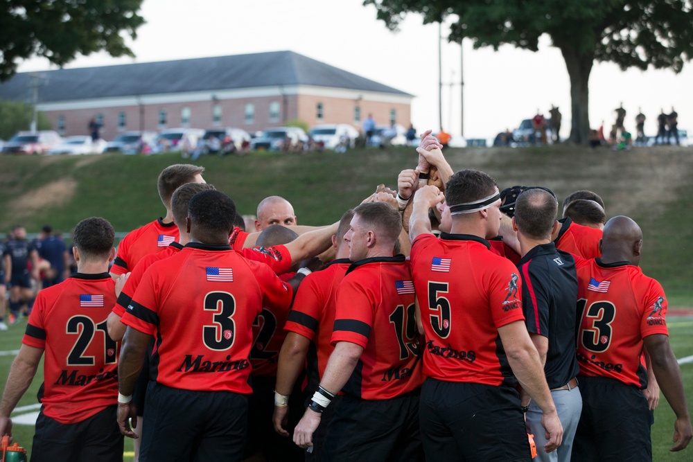 Royal Navy Rugby Team &amp; All Marine Rugby Team Rugby Game