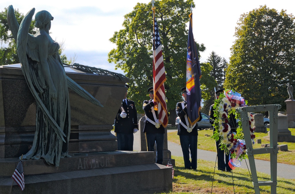 New York National Guard Honors President Chester Arthur