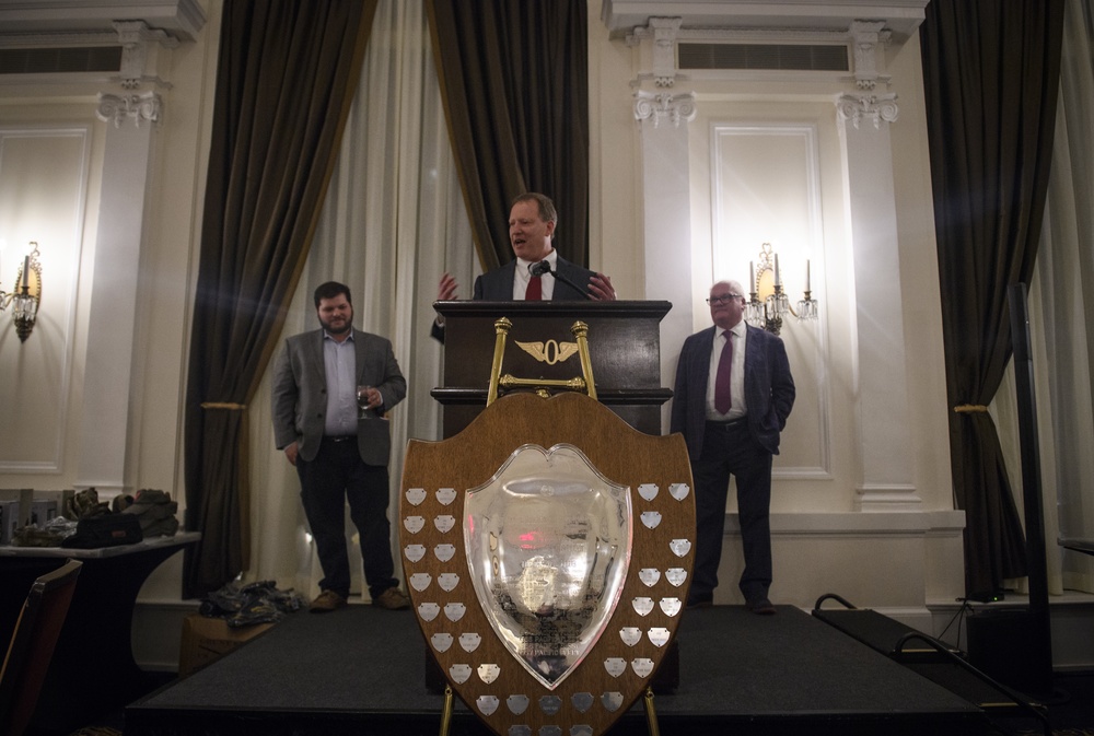 Military, civilian marksmen hold awards ceremony at San Francisco Olympic Club during Fleet Week