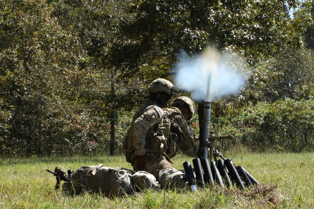 Company-level combined arms exercise tests ability to maximize firepower