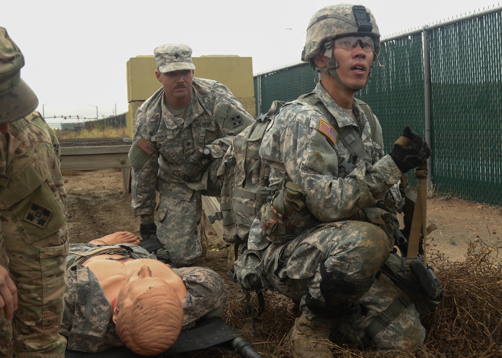 4ID Medics Test Skills during Iron Horse Best Medic Competition