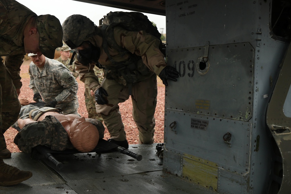 4ID Medics Test Skills during Iron Horse Best Medic Competition