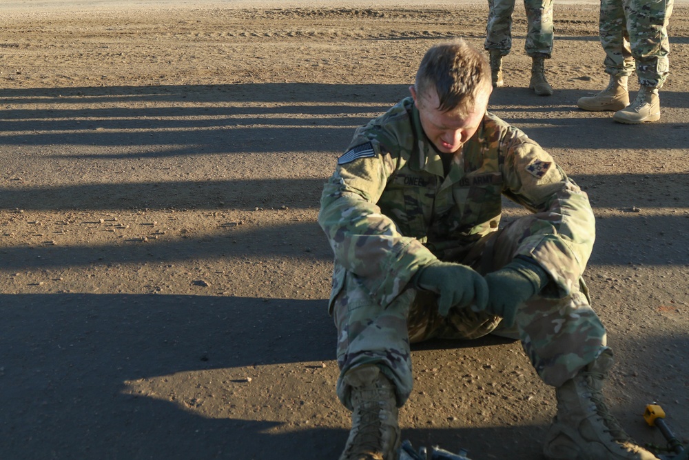 4ID Medics Test Skills during Iron Horse Best Medic Competition