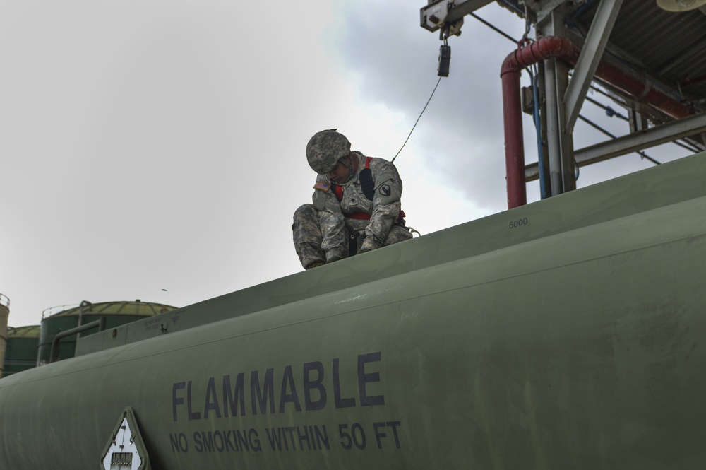 Refueling to fuel hospitals