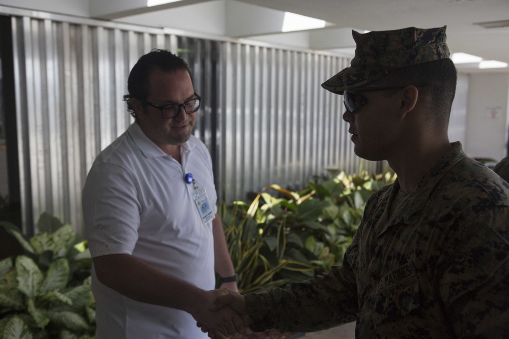 26th MEU Marines, Sailors assess Hospital Menonita in Puerto Rico