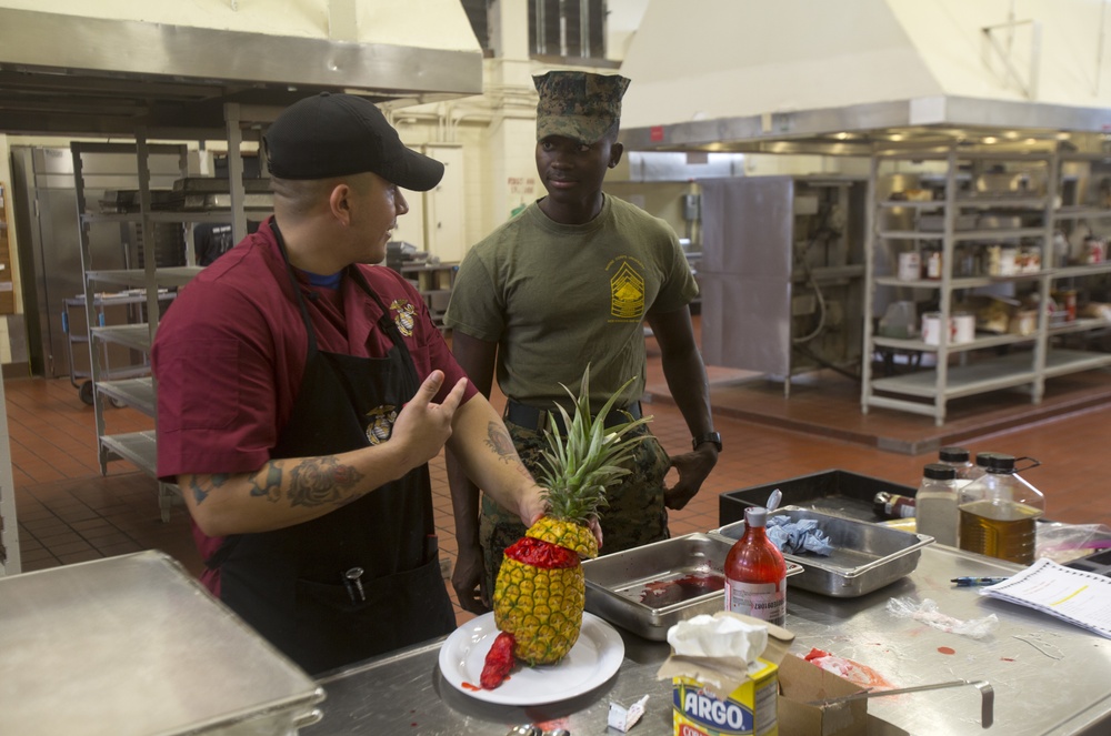 Food service specialists compete in Chef of the Year competition at MCBH