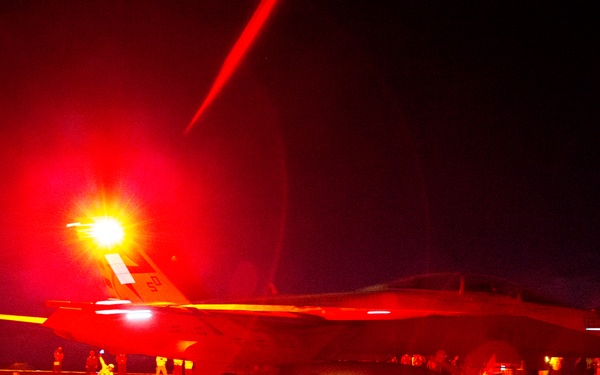 Night Ops aboard USS Gerald R Ford