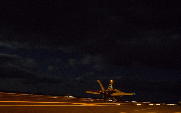 Night Ops aboard USS Gerald R Ford