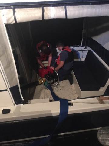 Coast Guard assists 1 aboard boat taking on water on Neuse River