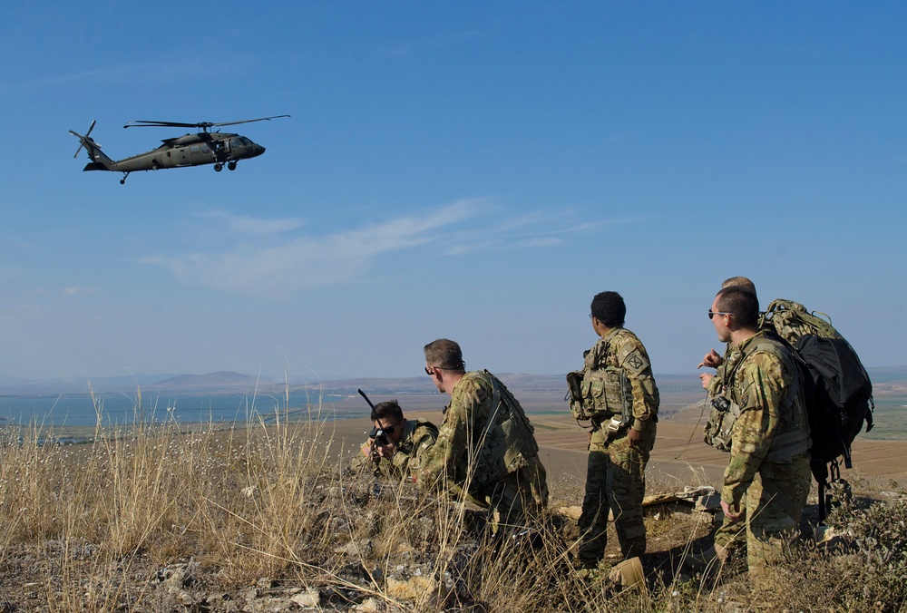 'Isolated Knighthawk Soldiers' rescued by Romanian forces
