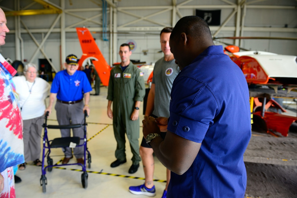 Survivors meet their Air Station Houston Rescuers