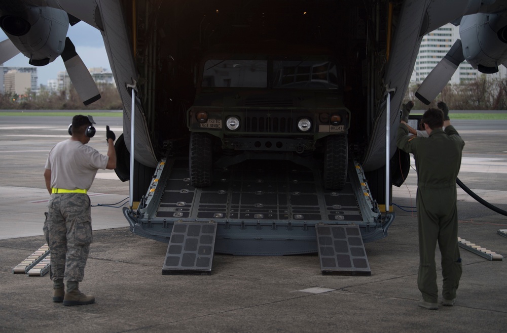 130th Airlift Wing joins Hurricane Maria relief efforts in Puerto Rico
