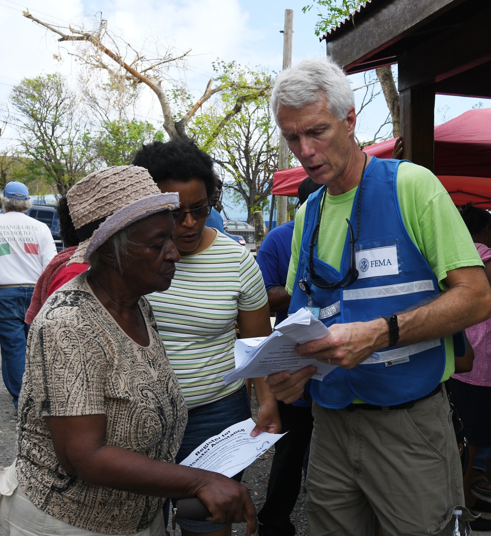 Disaster Survivor Assistance Teams Help Local Residents Register With FEMA