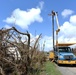 Teams Work to Repair Power Lines and Poles in St. Croix