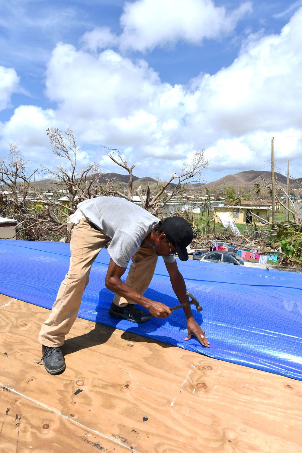 Operation Blue Roof is Being Installed in the U.S. Virgin Islands.