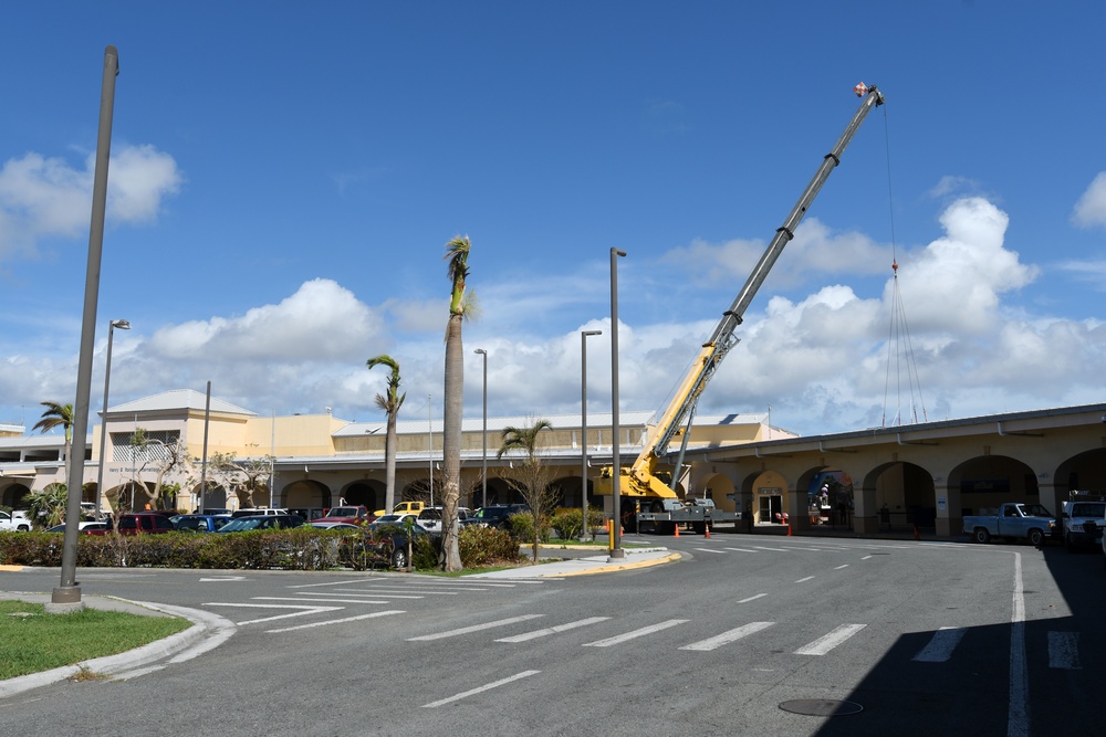 Repairs Contine at St. Croix Airport