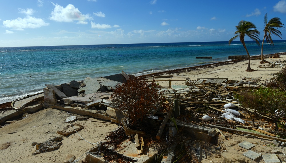 Beaches on St. Croix Are Scattered With Debris