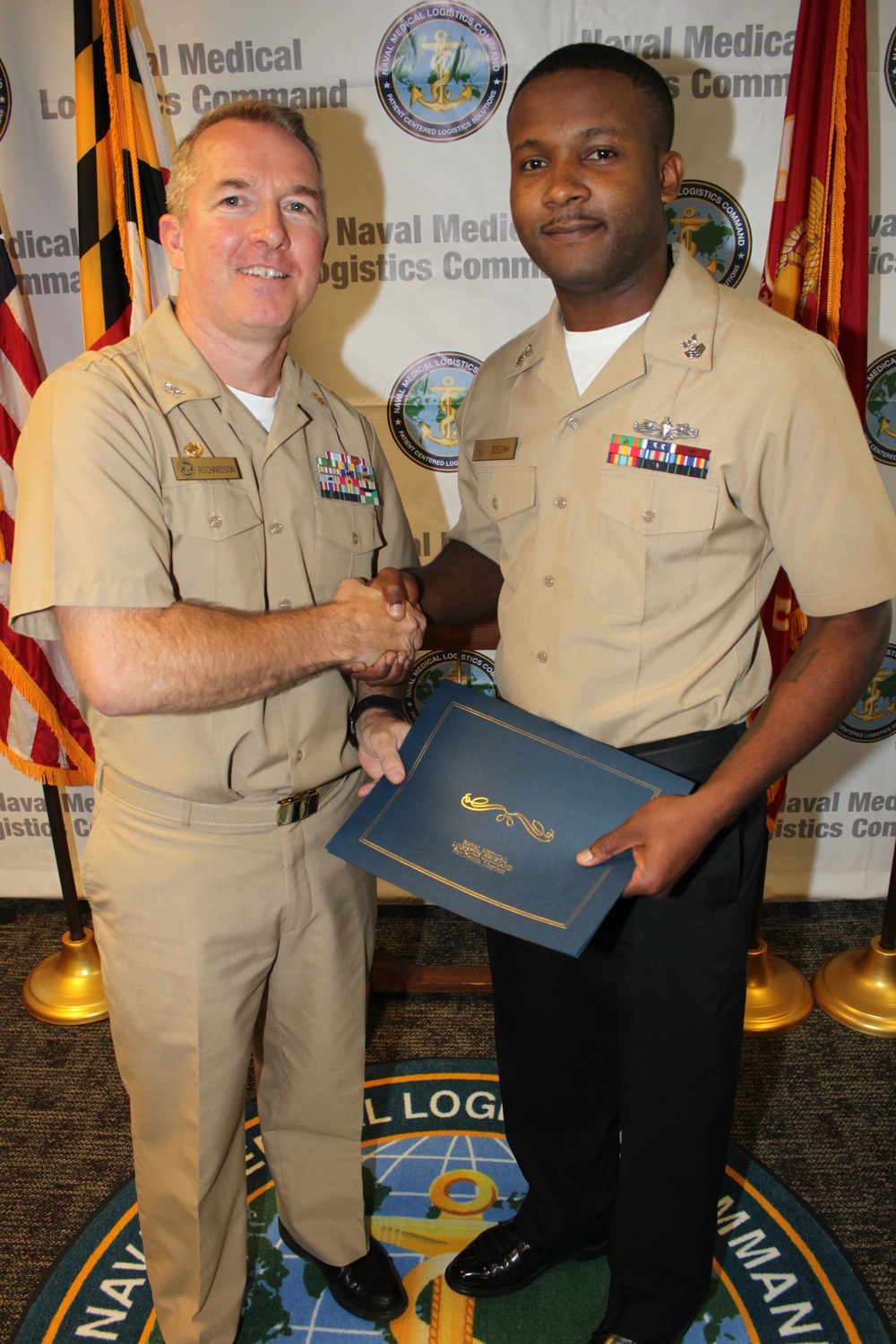 Josiah Meritoriously Promoted to Petty Officer 1st Class