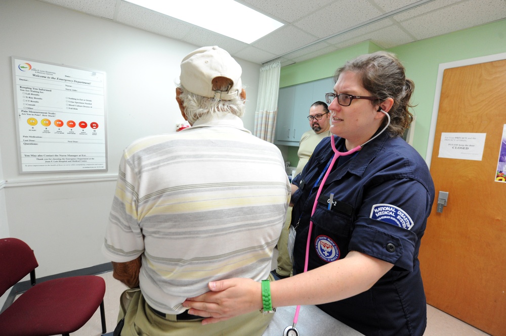 FEMA Disaster Medical Assistance Teams Assist Operations at Gov. Juan F. Luis Hospital and Medical Center