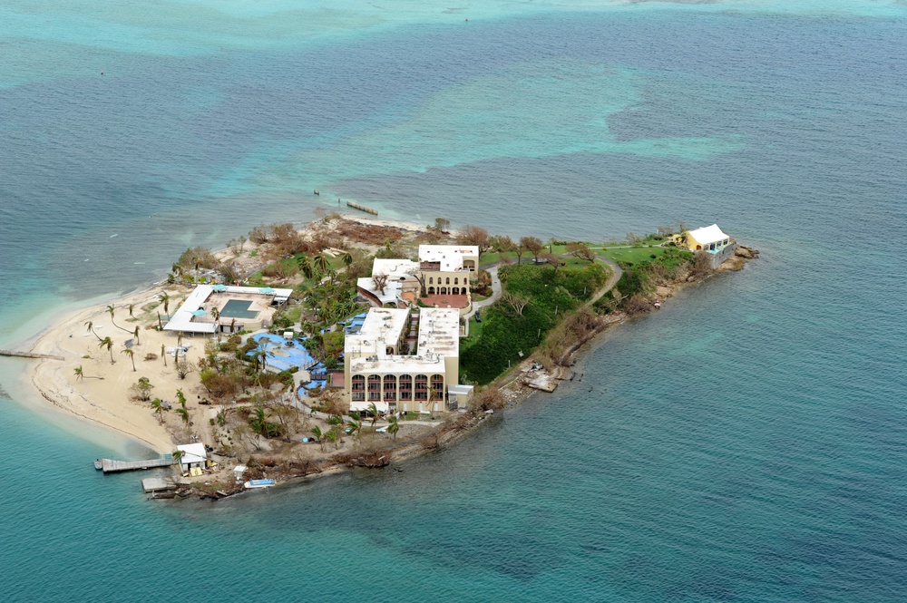 Aerial Views of Hurricane Maria Damage in St. Croix, US Virgin Islands