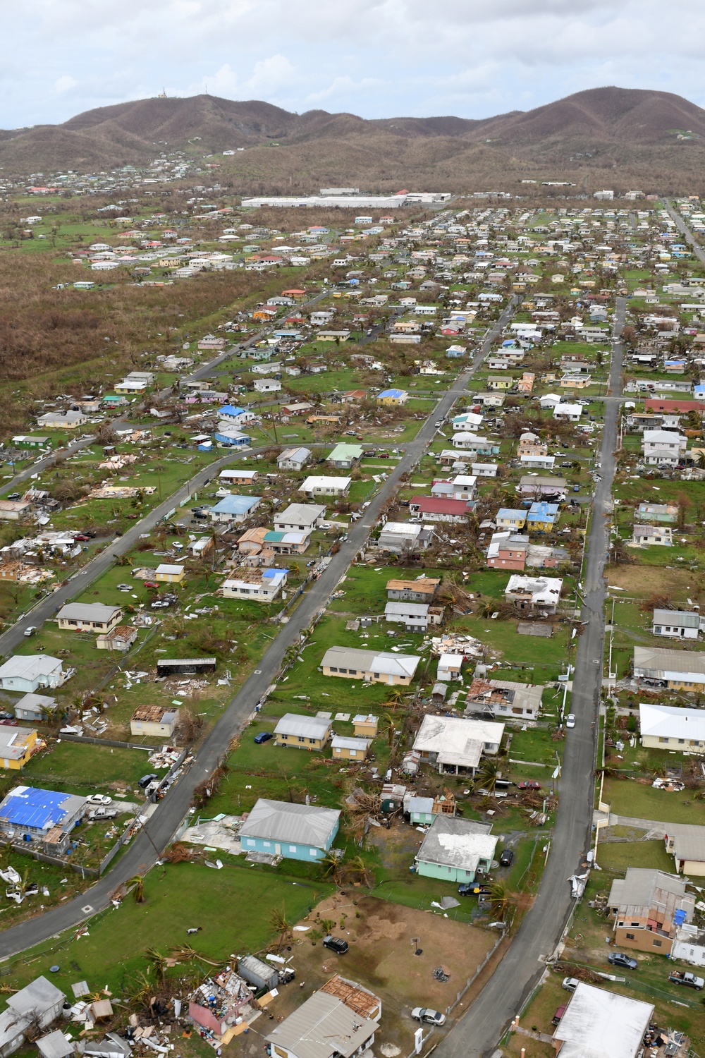 DVIDS Images Aerial Views of Hurricane Maria Damage in St. Croix