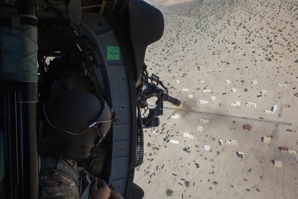 MH-60M Blackhawk Offensive Air Support