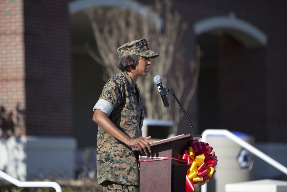 The Marine Corps University Ribbon Cutting Ceremony