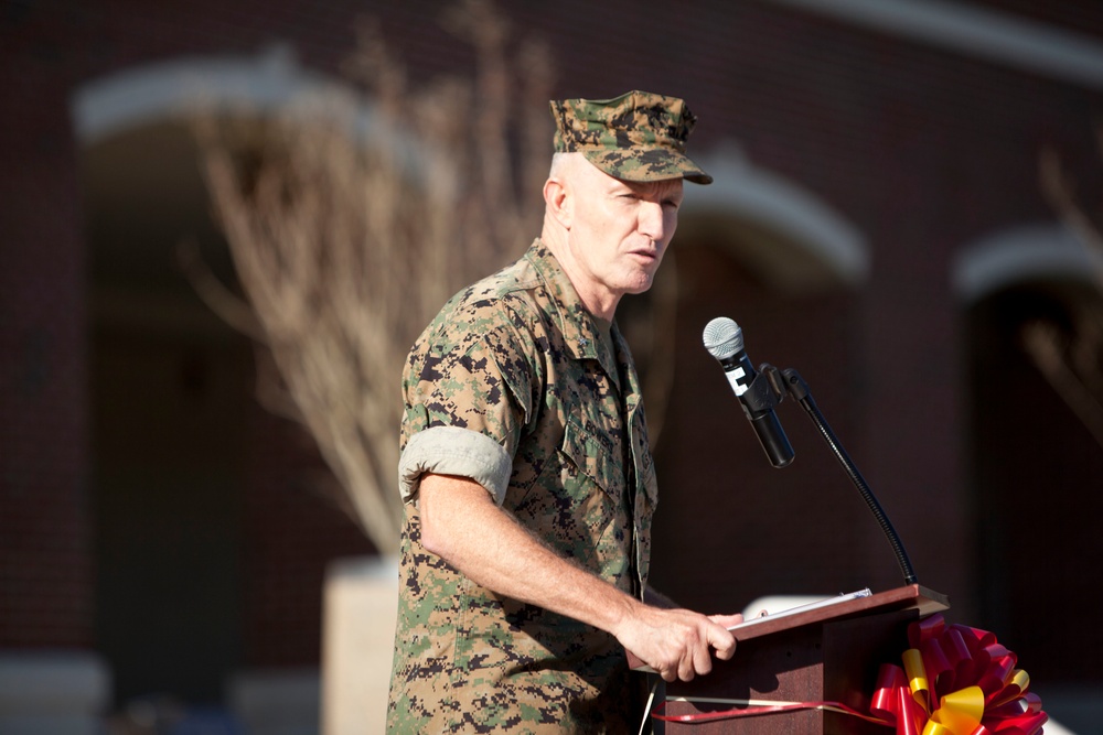 The Marine Corps University Ribbon Cutting Ceremony