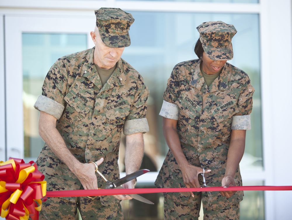 The Marine Corps University Ribbon Cutting Ceremony